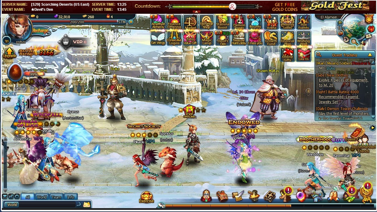 fun free mmorpg games for pc